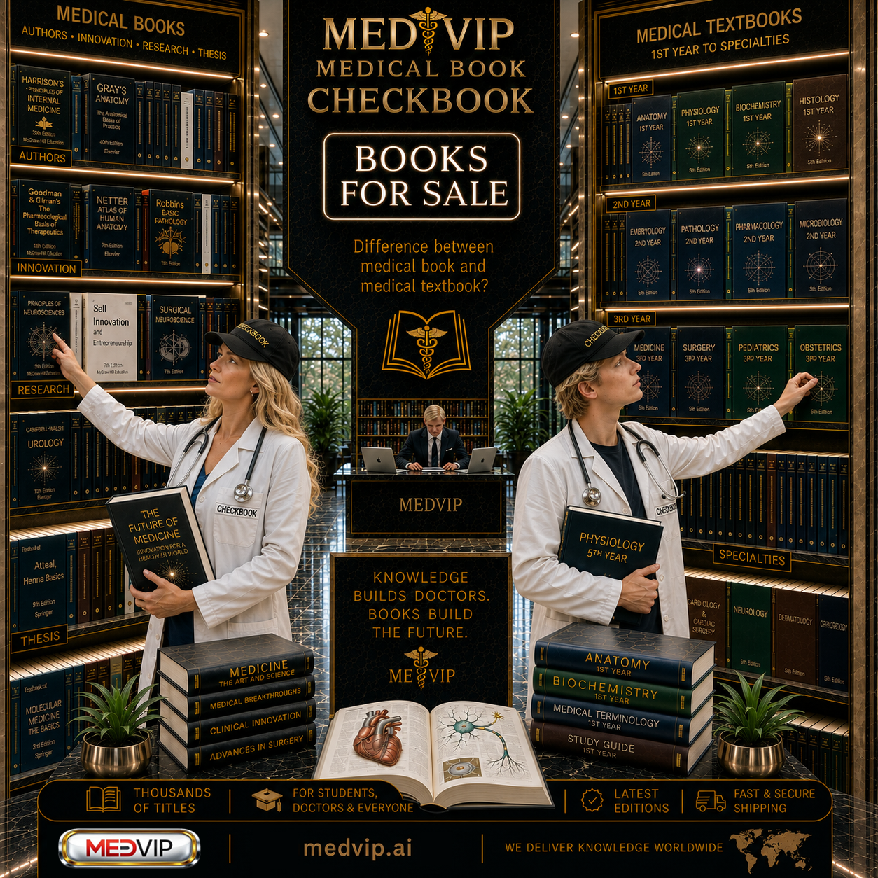 Medical Books and Textbooks FOR SALE