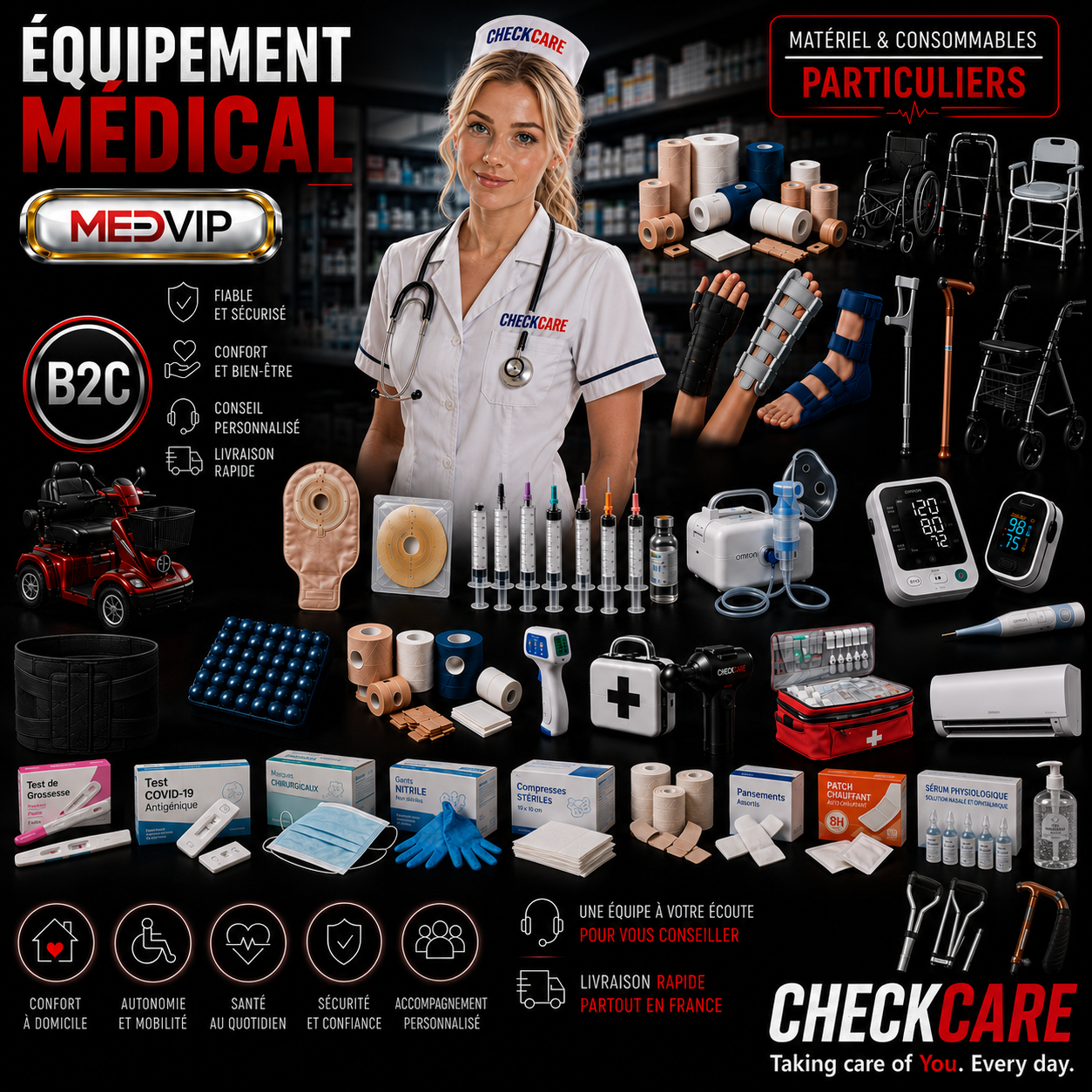 Matériel et Equipement médical pour Particuliers FOR SALE