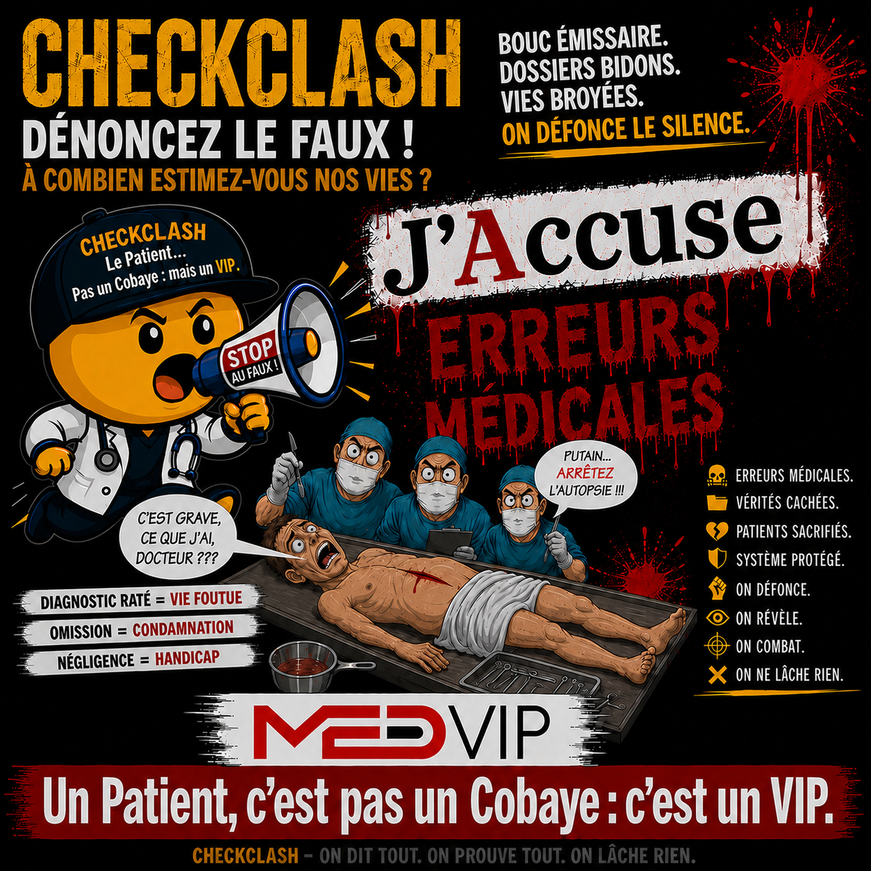 Forum d'Erreurs Médicales